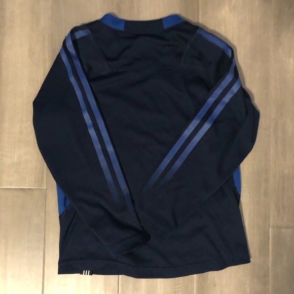 ADIDAS Boys navy blue long sleeve top size 2T - Picture 4 of 6